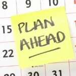 The Benefits of Planning Time Ahead